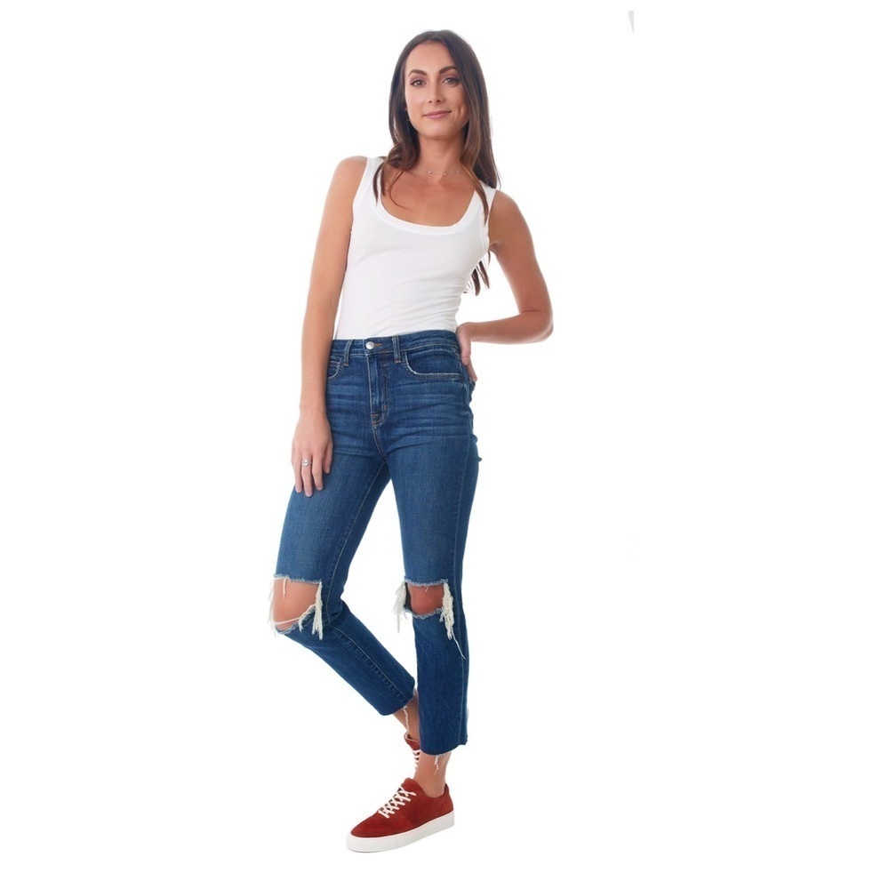 [L’agence] Classic Distressed Jeans